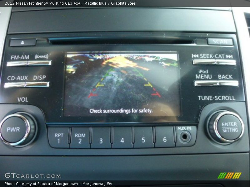 Metallic Blue / Graphite Steel 2013 Nissan Frontier SV V6 King Cab 4x4
