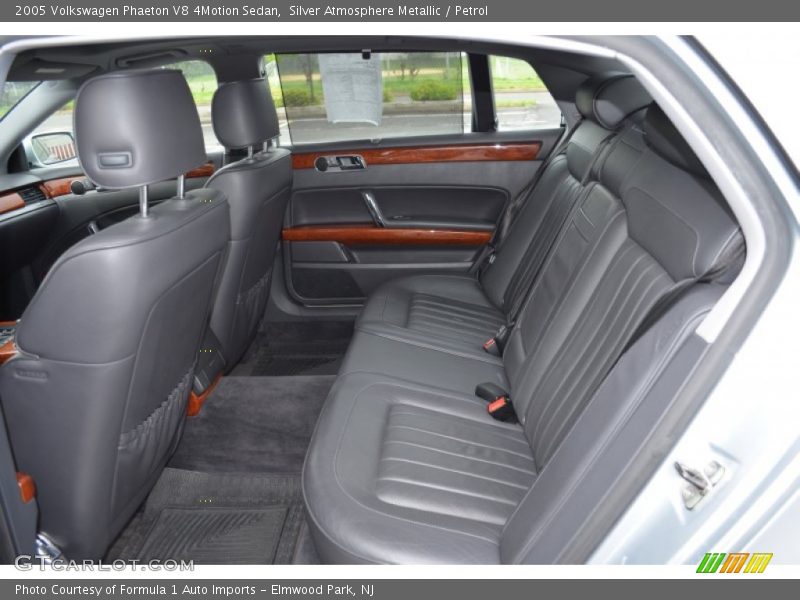Rear Seat of 2005 Phaeton V8 4Motion Sedan