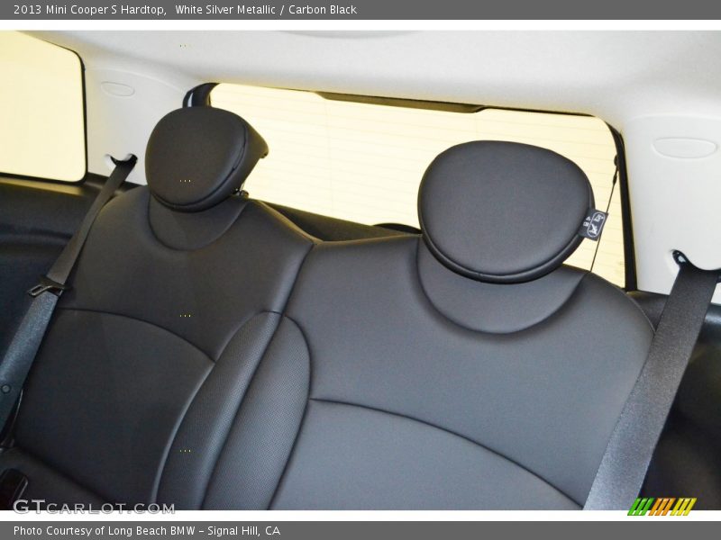 White Silver Metallic / Carbon Black 2013 Mini Cooper S Hardtop