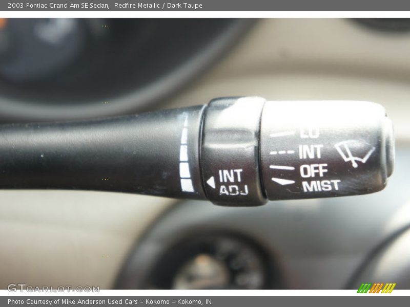 Redfire Metallic / Dark Taupe 2003 Pontiac Grand Am SE Sedan