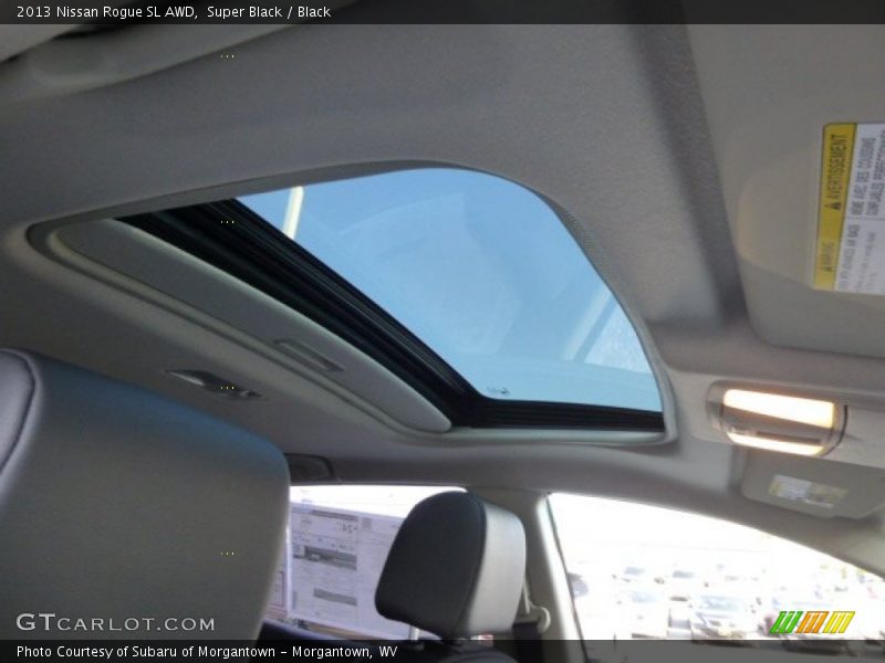 Super Black / Black 2013 Nissan Rogue SL AWD