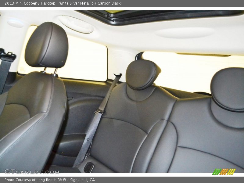 White Silver Metallic / Carbon Black 2013 Mini Cooper S Hardtop