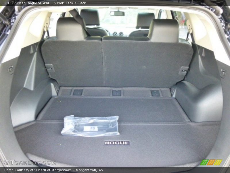 Super Black / Black 2013 Nissan Rogue SL AWD