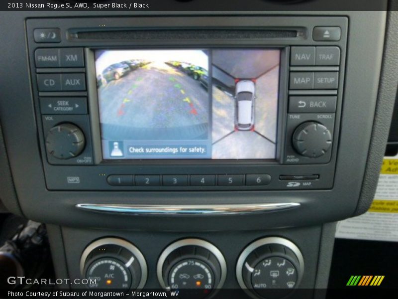 Super Black / Black 2013 Nissan Rogue SL AWD