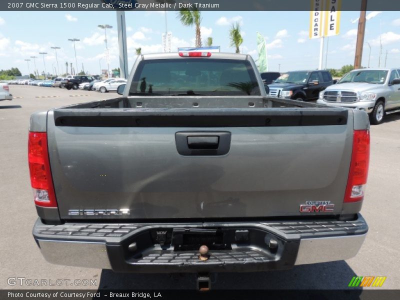 Steel Gray Metallic / Dark Titanium 2007 GMC Sierra 1500 Regular Cab