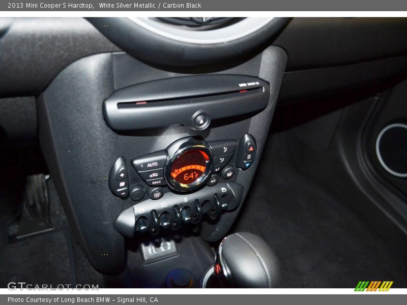 White Silver Metallic / Carbon Black 2013 Mini Cooper S Hardtop