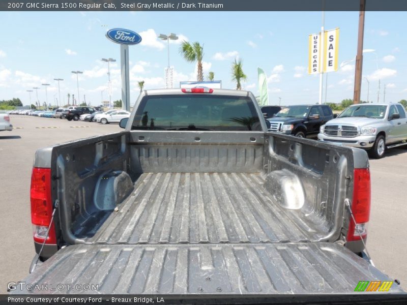 Steel Gray Metallic / Dark Titanium 2007 GMC Sierra 1500 Regular Cab