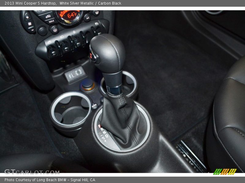 White Silver Metallic / Carbon Black 2013 Mini Cooper S Hardtop