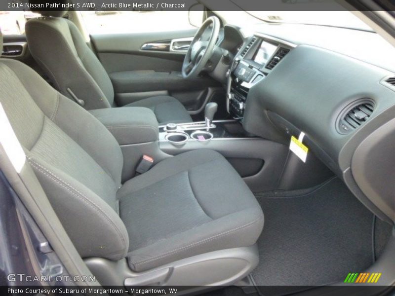 Arctic Blue Metallic / Charcoal 2014 Nissan Pathfinder S AWD
