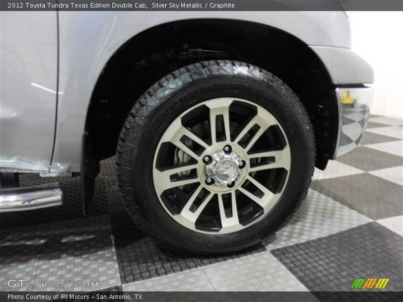 Silver Sky Metallic / Graphite 2012 Toyota Tundra Texas Edition Double Cab