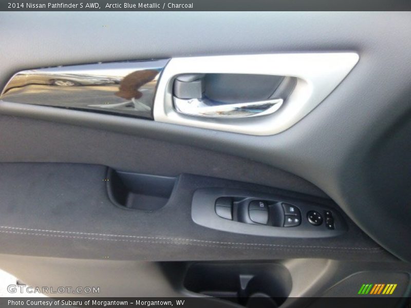 Arctic Blue Metallic / Charcoal 2014 Nissan Pathfinder S AWD