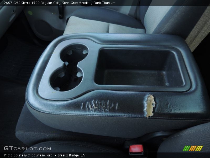 Steel Gray Metallic / Dark Titanium 2007 GMC Sierra 1500 Regular Cab