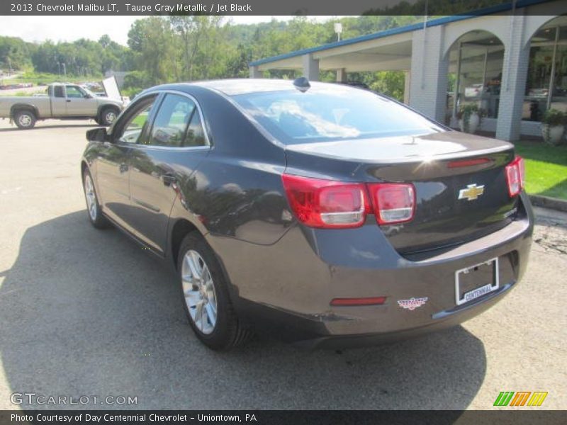Taupe Gray Metallic / Jet Black 2013 Chevrolet Malibu LT