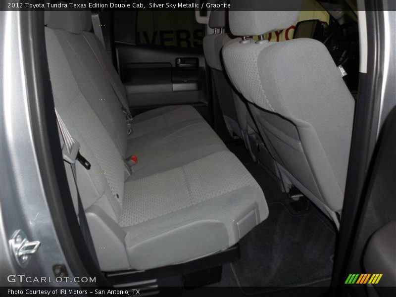 Silver Sky Metallic / Graphite 2012 Toyota Tundra Texas Edition Double Cab