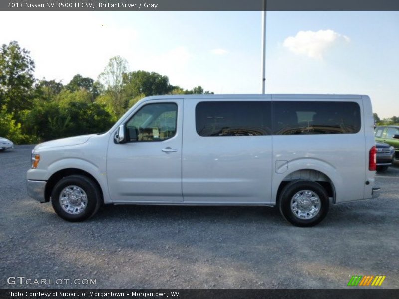  2013 NV 3500 HD SV Brilliant Silver