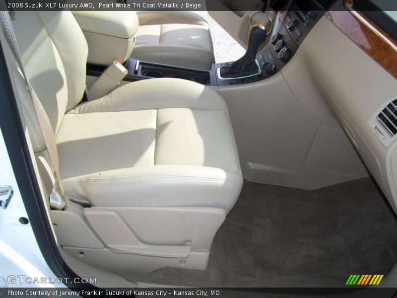 Pearl White Tri Coat Metallic / Beige 2008 Suzuki XL7 Luxury AWD