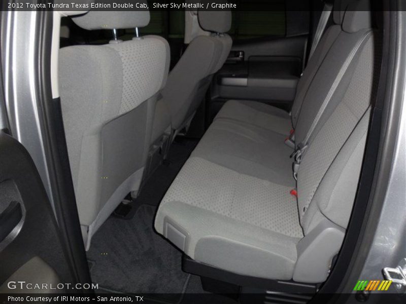 Silver Sky Metallic / Graphite 2012 Toyota Tundra Texas Edition Double Cab