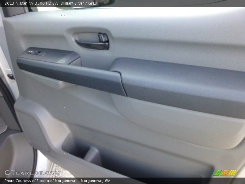 Brilliant Silver / Gray 2013 Nissan NV 3500 HD SV