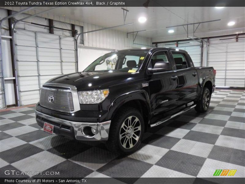 Black / Graphite 2012 Toyota Tundra Texas Edition CrewMax 4x4