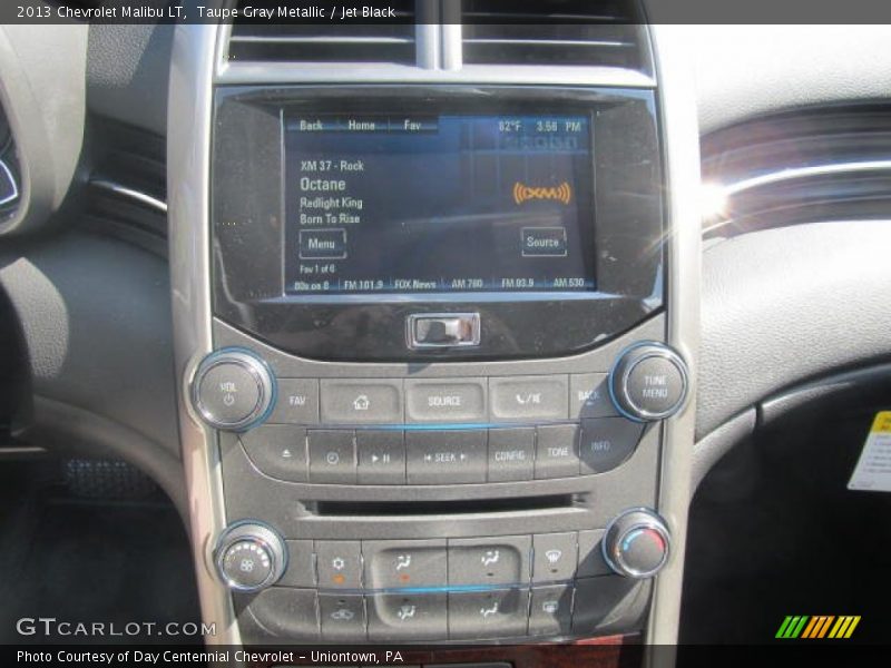 Taupe Gray Metallic / Jet Black 2013 Chevrolet Malibu LT