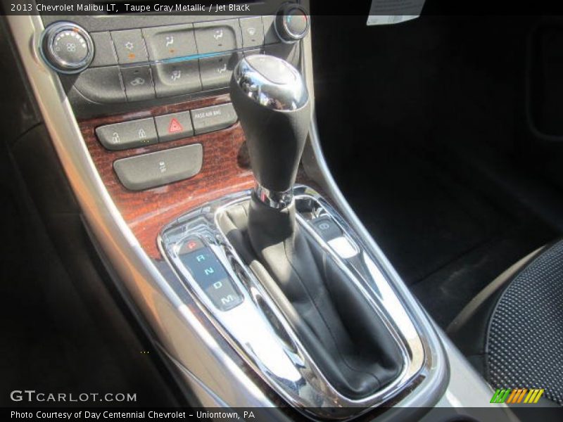 Taupe Gray Metallic / Jet Black 2013 Chevrolet Malibu LT