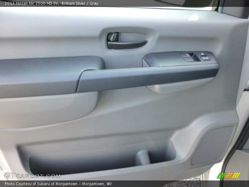 Brilliant Silver / Gray 2013 Nissan NV 3500 HD SV