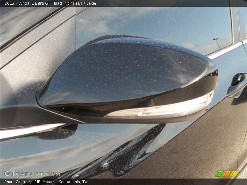 Black Noir Pearl / Beige 2013 Hyundai Elantra GT