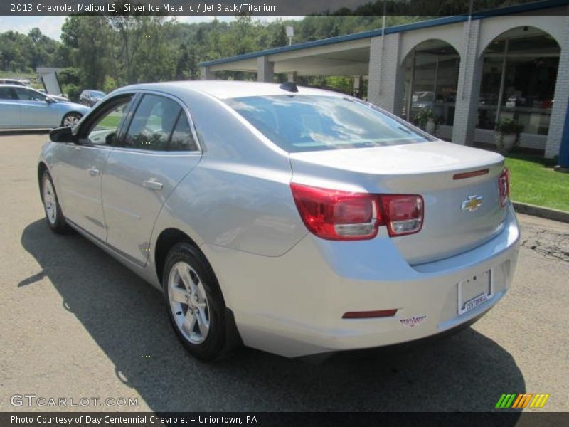 Silver Ice Metallic / Jet Black/Titanium 2013 Chevrolet Malibu LS