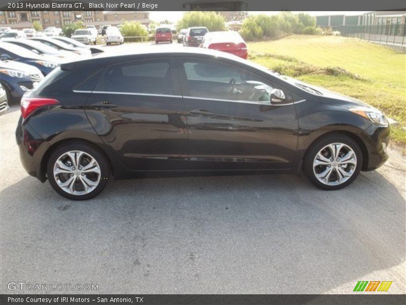 Black Noir Pearl / Beige 2013 Hyundai Elantra GT