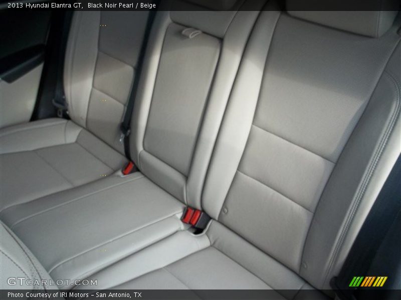 Black Noir Pearl / Beige 2013 Hyundai Elantra GT
