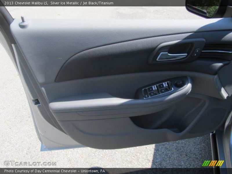 Silver Ice Metallic / Jet Black/Titanium 2013 Chevrolet Malibu LS