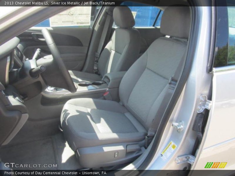 Silver Ice Metallic / Jet Black/Titanium 2013 Chevrolet Malibu LS