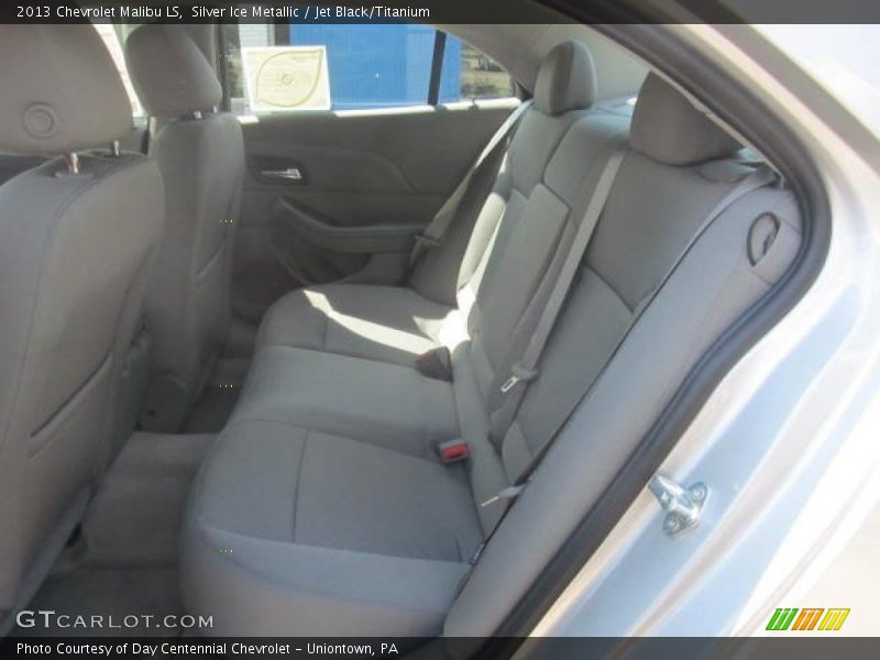 Silver Ice Metallic / Jet Black/Titanium 2013 Chevrolet Malibu LS