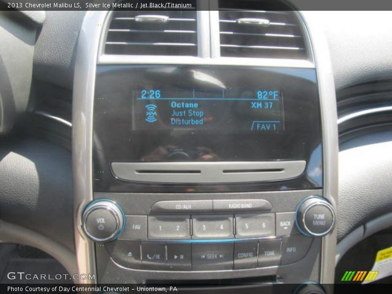 Silver Ice Metallic / Jet Black/Titanium 2013 Chevrolet Malibu LS
