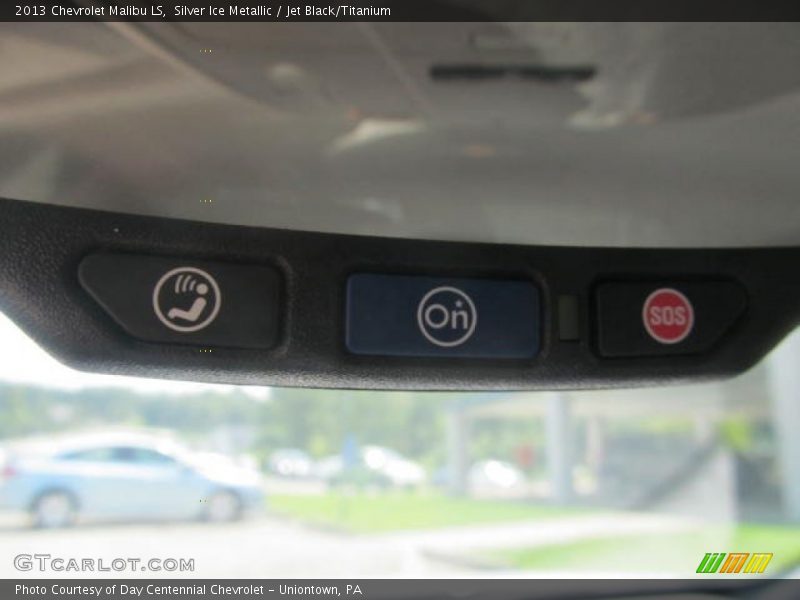 Silver Ice Metallic / Jet Black/Titanium 2013 Chevrolet Malibu LS