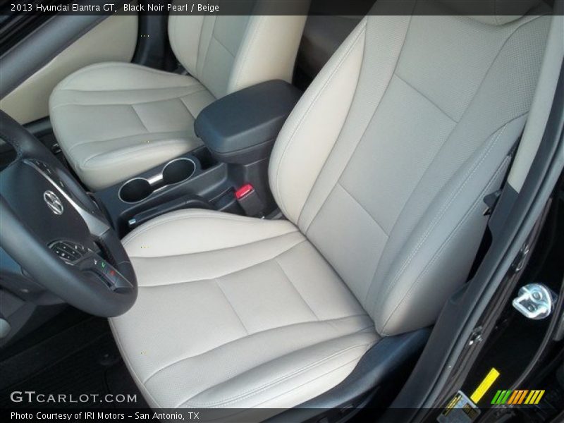 Black Noir Pearl / Beige 2013 Hyundai Elantra GT