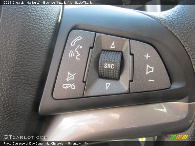 Silver Ice Metallic / Jet Black/Titanium 2013 Chevrolet Malibu LS