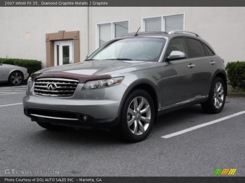 Diamond Graphite Metallic / Graphite 2007 Infiniti FX 35