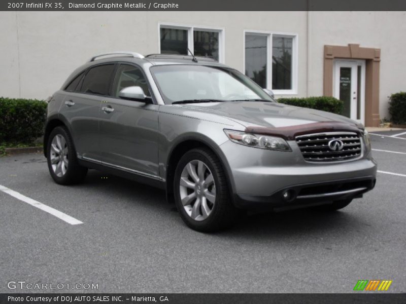 Diamond Graphite Metallic / Graphite 2007 Infiniti FX 35
