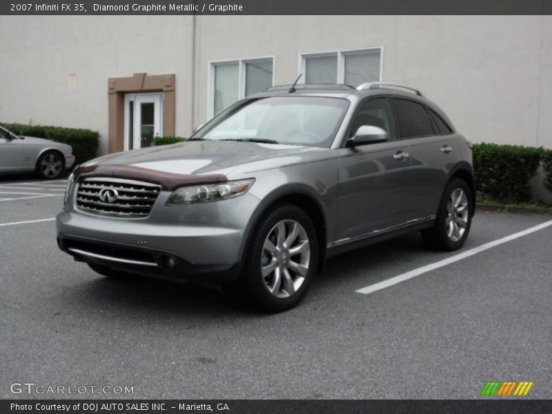Diamond Graphite Metallic / Graphite 2007 Infiniti FX 35