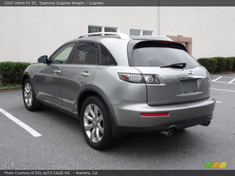Diamond Graphite Metallic / Graphite 2007 Infiniti FX 35