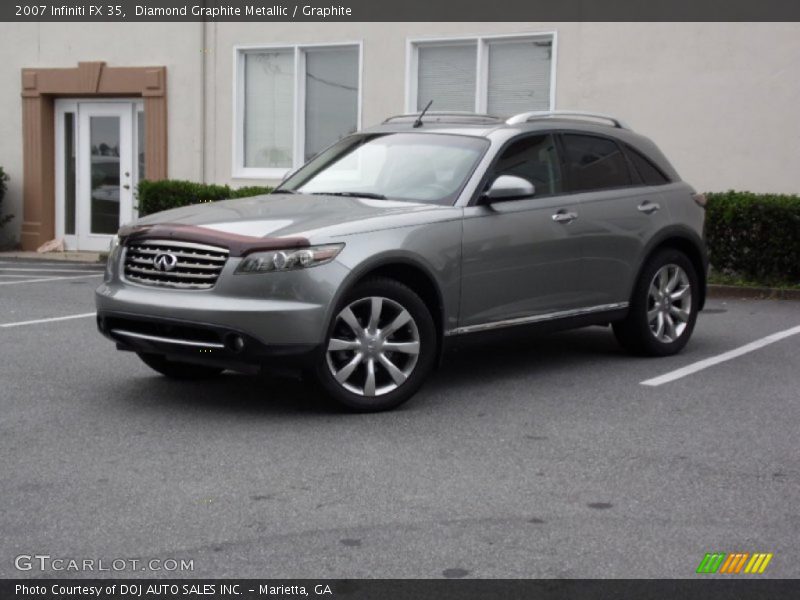 Diamond Graphite Metallic / Graphite 2007 Infiniti FX 35