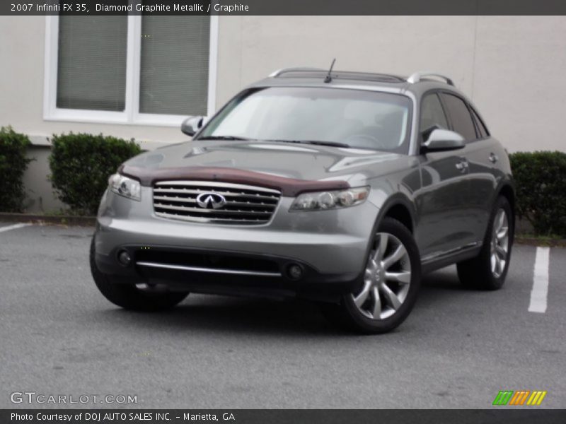 Diamond Graphite Metallic / Graphite 2007 Infiniti FX 35