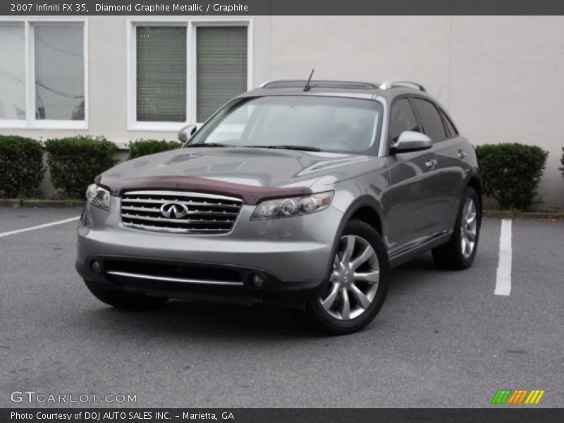 Diamond Graphite Metallic / Graphite 2007 Infiniti FX 35