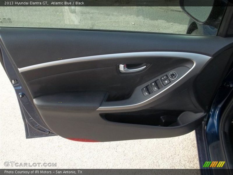 Atlantic Blue / Black 2013 Hyundai Elantra GT