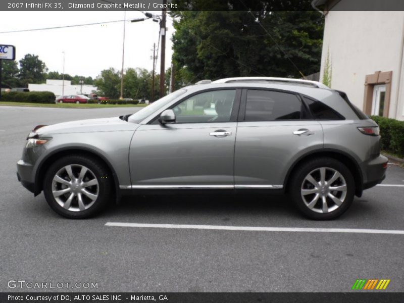 Diamond Graphite Metallic / Graphite 2007 Infiniti FX 35
