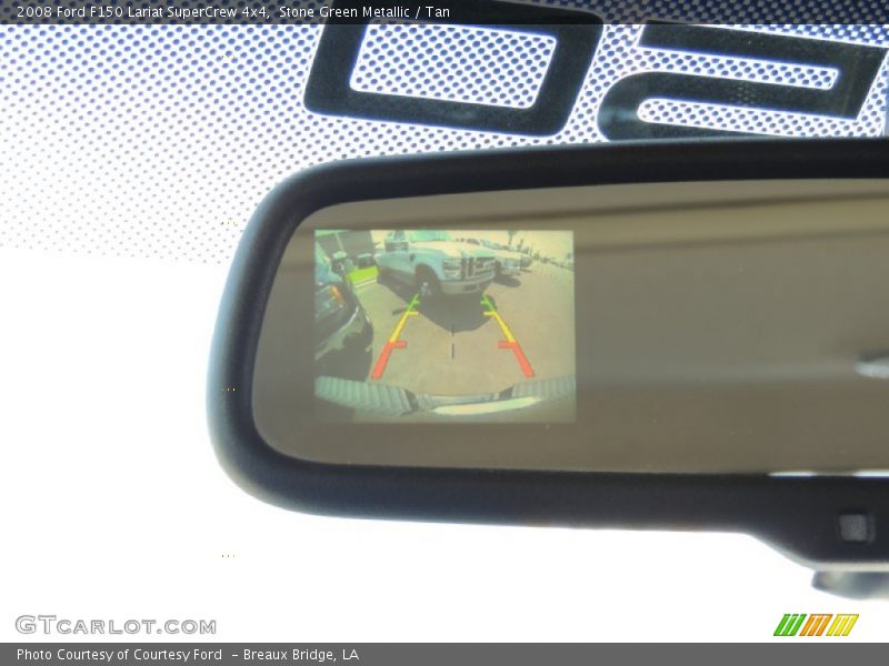 Stone Green Metallic / Tan 2008 Ford F150 Lariat SuperCrew 4x4