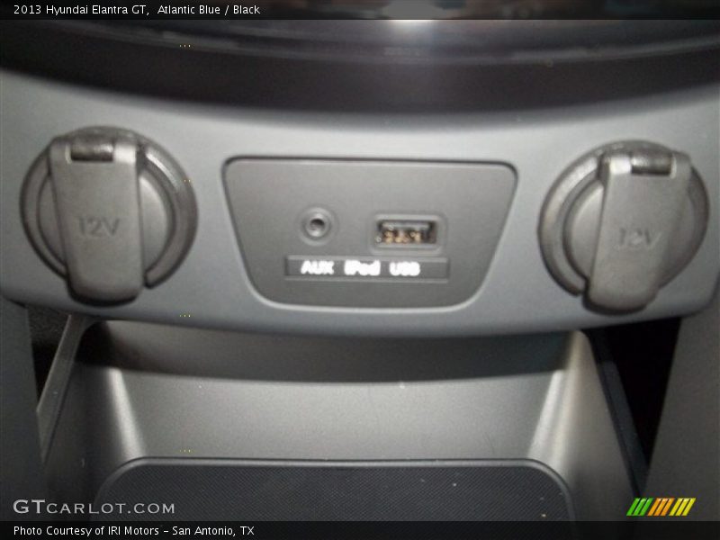 Atlantic Blue / Black 2013 Hyundai Elantra GT
