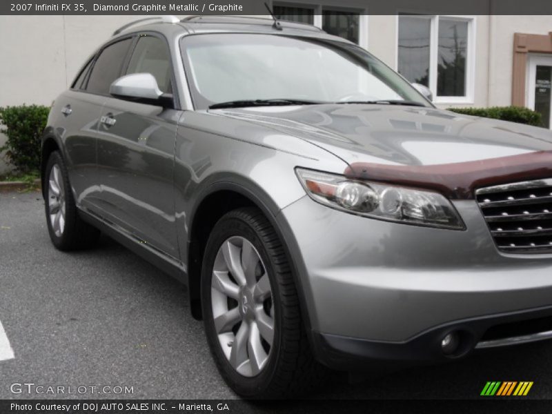 Diamond Graphite Metallic / Graphite 2007 Infiniti FX 35