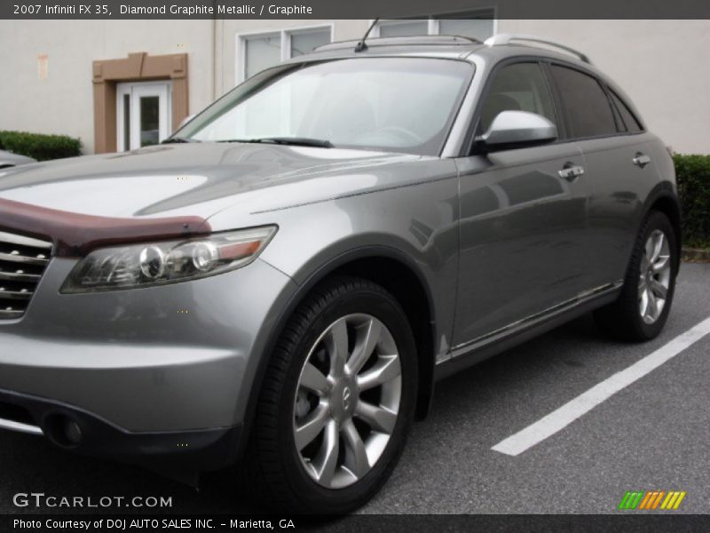 Diamond Graphite Metallic / Graphite 2007 Infiniti FX 35